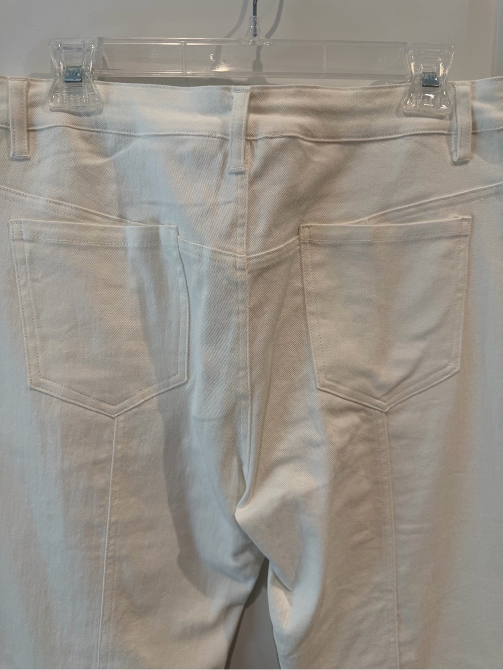 NWT Entro Off White Flared Jeans Size Large - Picture 16 of 16